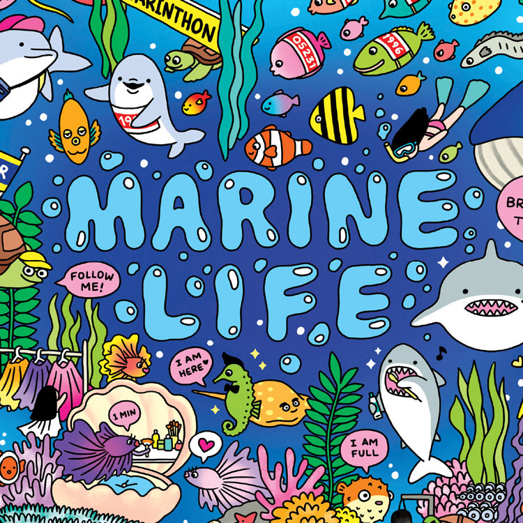 Life Series Puzzle: Marine Life by Soon Cho - SOONNESS