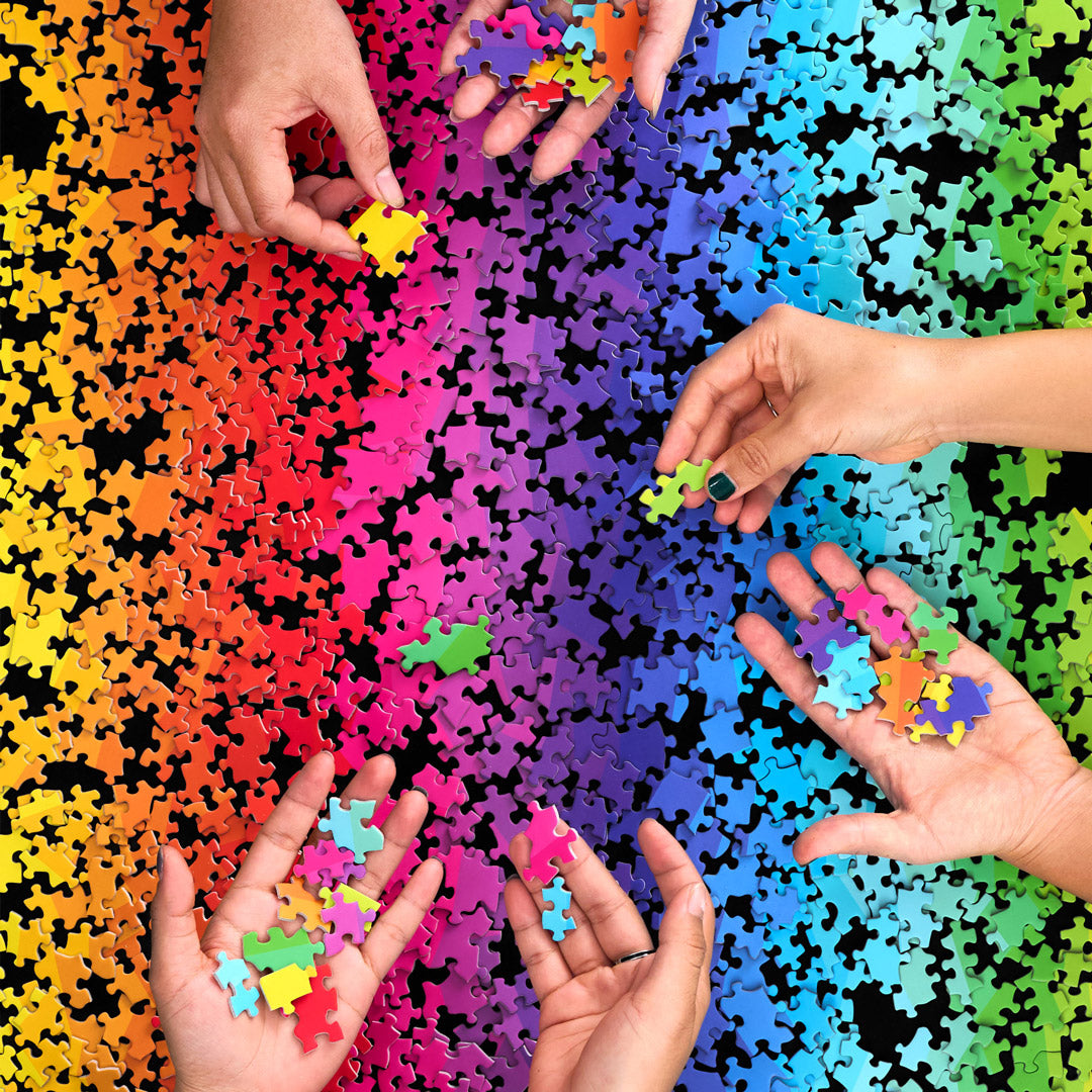 SOONNESS 1000 piece puzzle prism soon cho color therapy rainbow pride