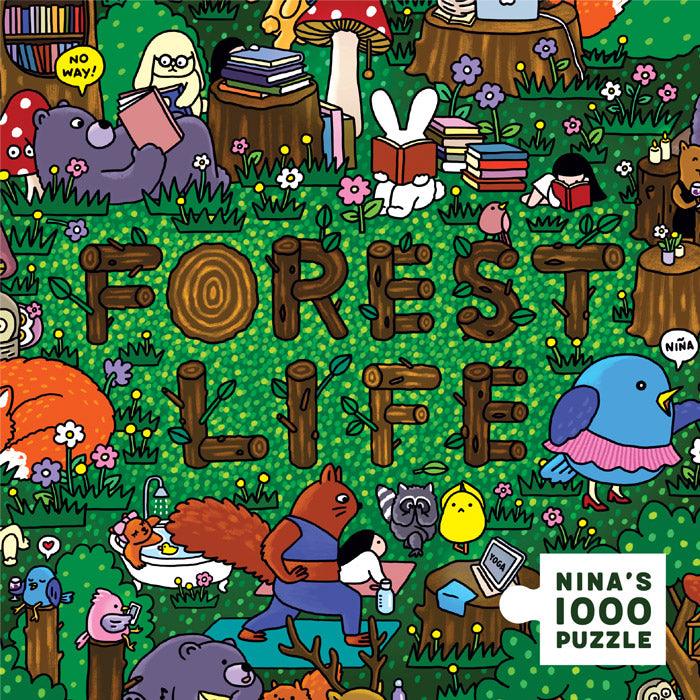 1,2,3 FOREST - Mon premier livre puzzle