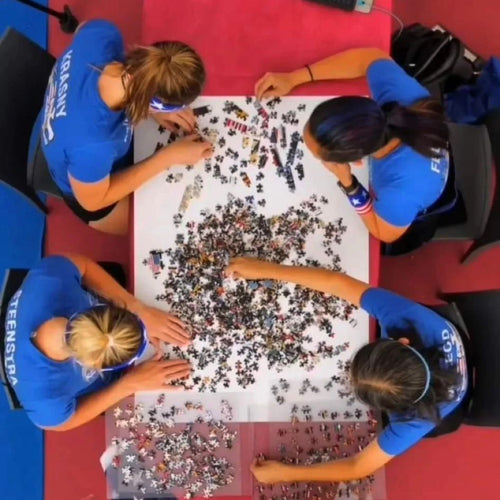 Puzzling with Others