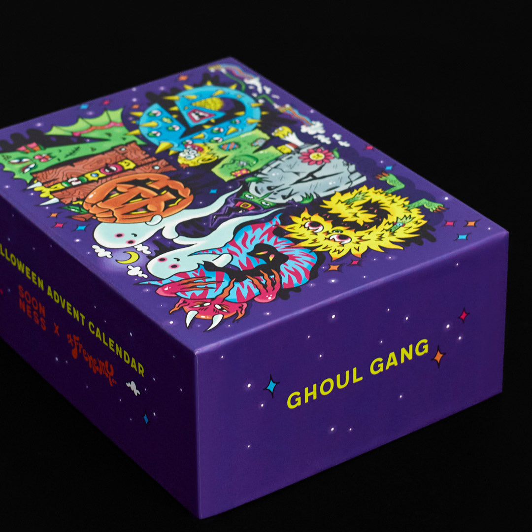 SOONNESS Ghoul Gang Halloween Advent Calendar Mini Jigsaw Puzzles Frenemy art