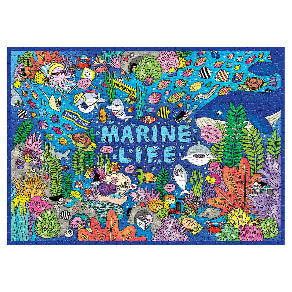Life Series Puzzle: Marine Life by Soon Cho - SOONNESS