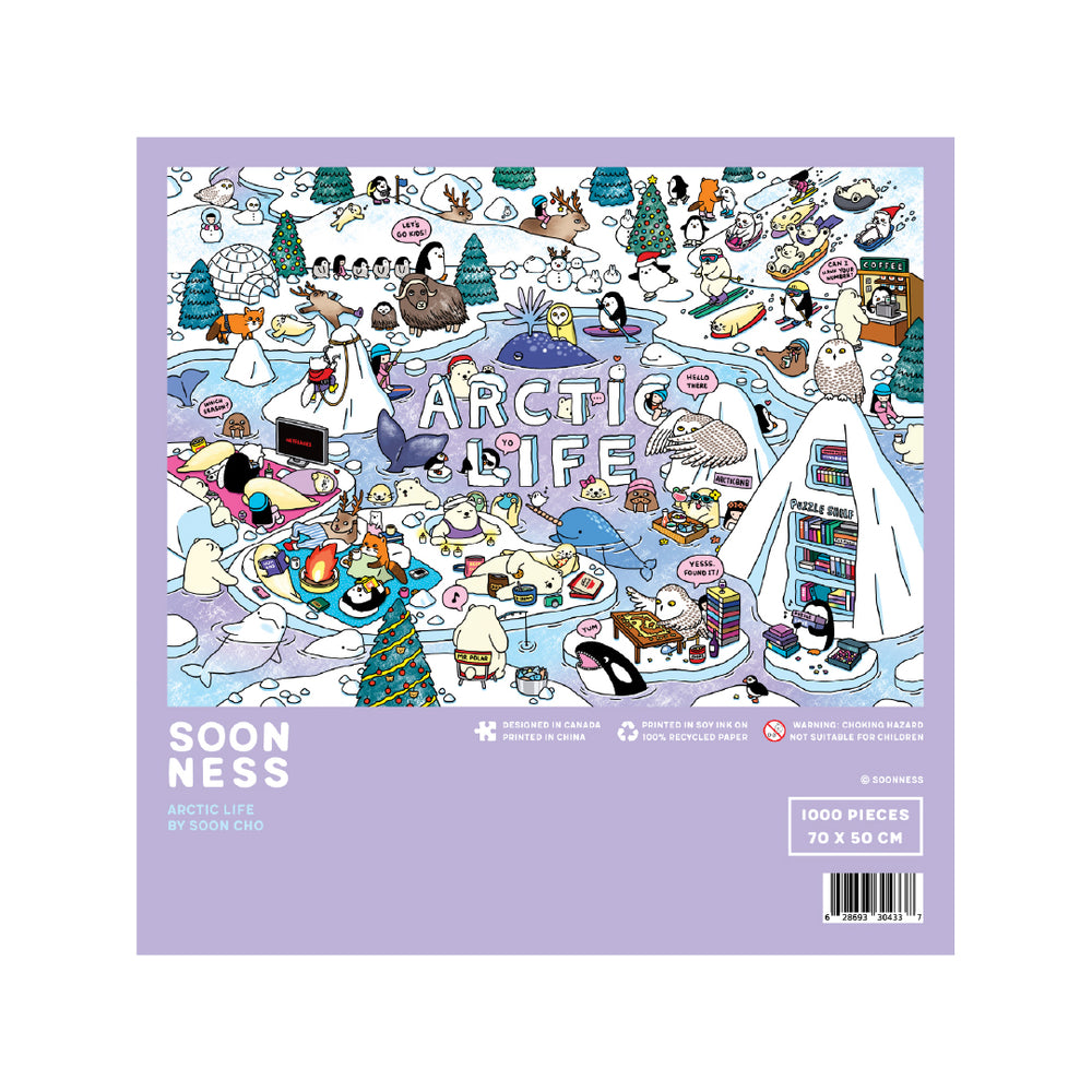 Life Series Puzzle: Arctic Life by Soon Cho - SOONNESS