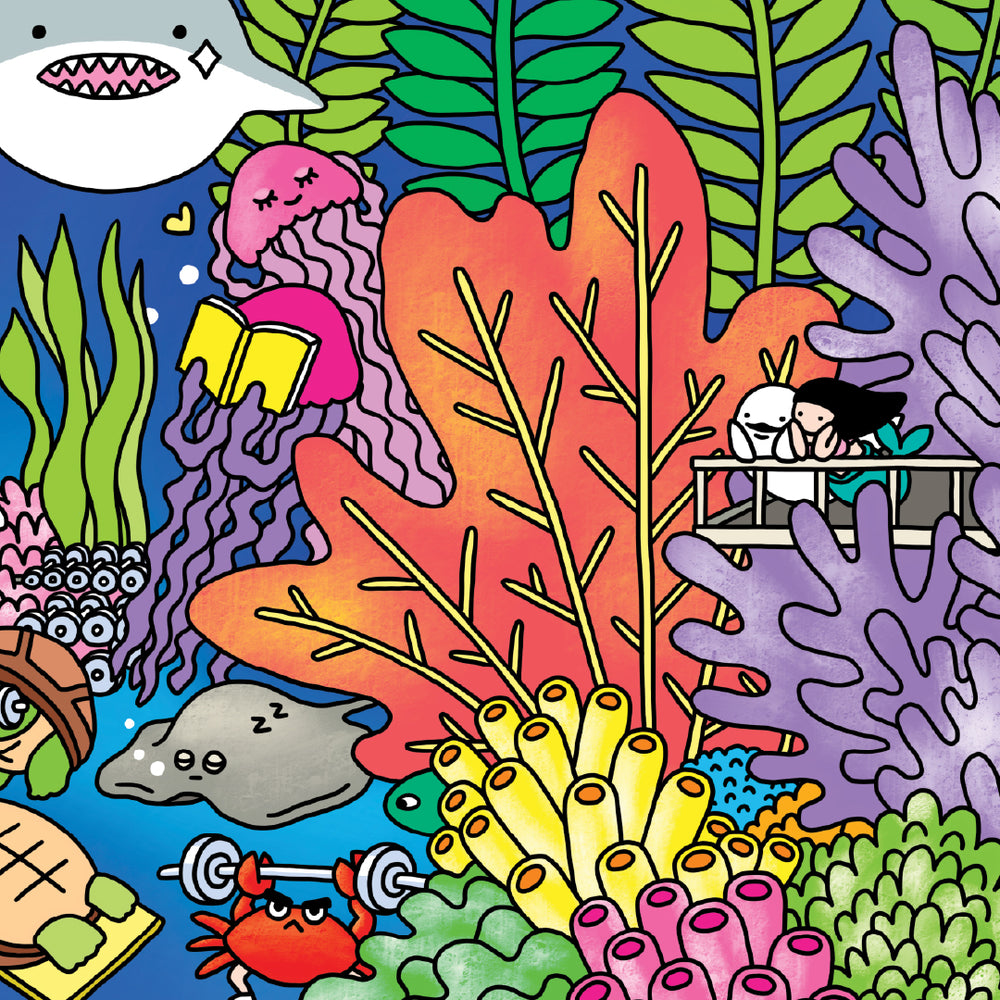 Life Series Puzzle: Marine Life by Soon Cho - SOONNESS
