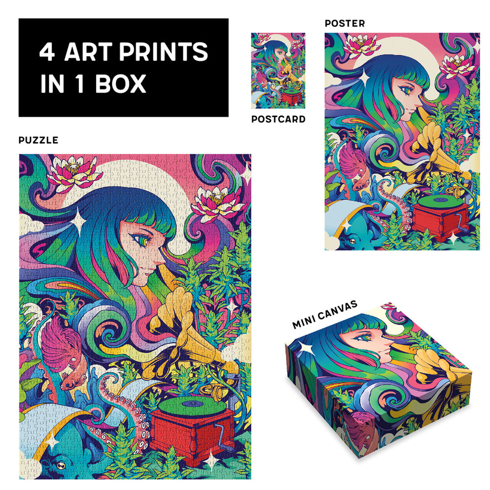 Art Puzzle: Flowing by Benangbaja - SOONNESS