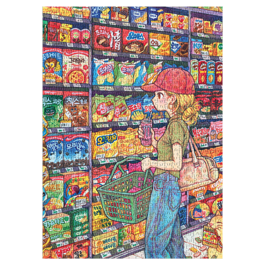 SOONNESS 1000 piece puzzle Supermarket by Rowon Art