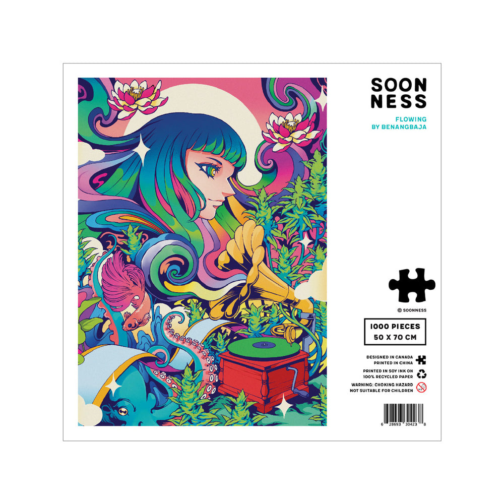 Art Puzzle: Flowing by Benangbaja - SOONNESS