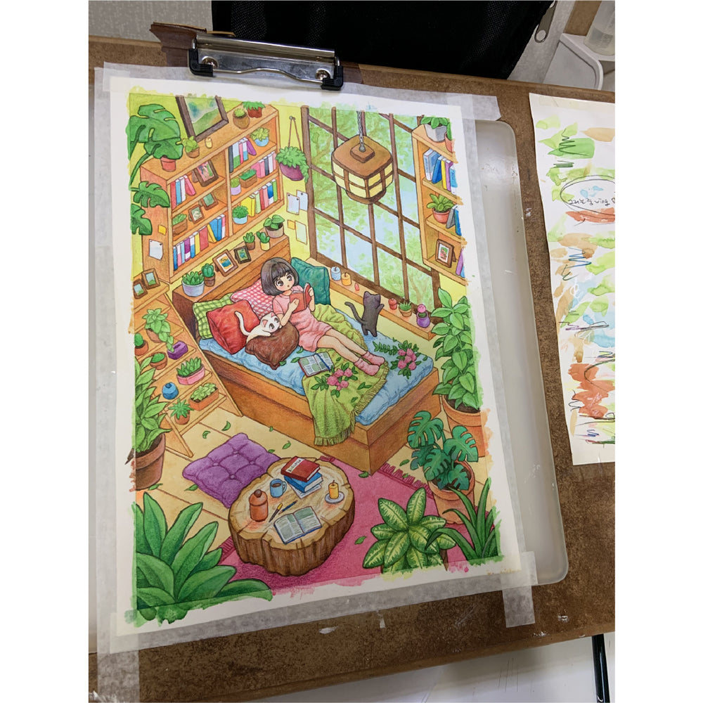 Art Puzzle: Green Room by Rowon - SOONNESS