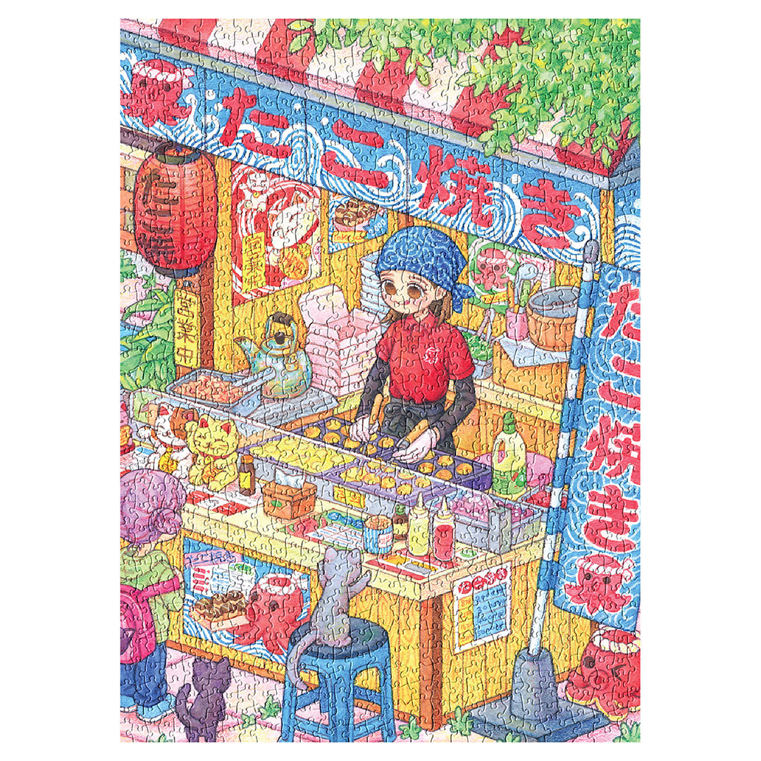 SOONNESS 1000 piece art puzzle takoyaki by rowon art