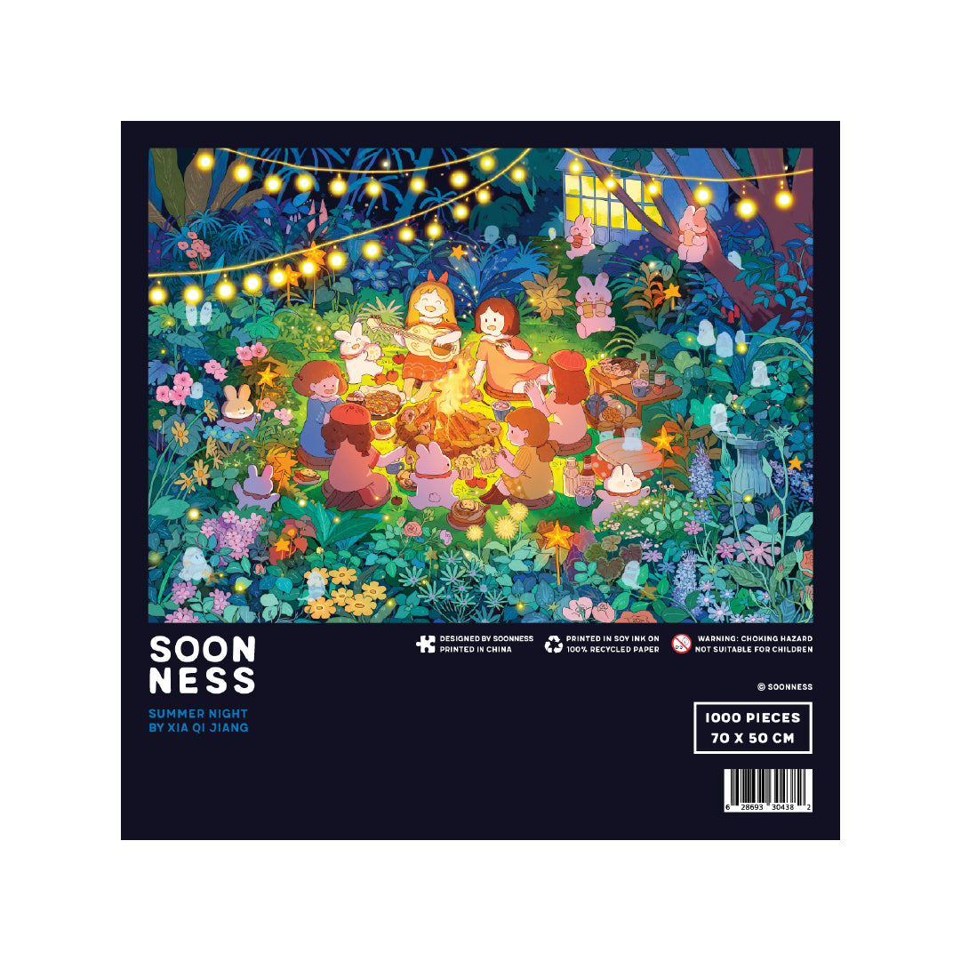 Art Puzzle: Summer Night by Xia Qi Jiang - SOONNESS