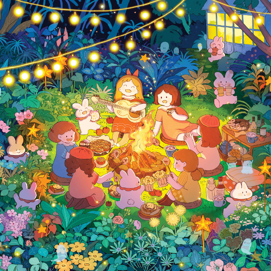 Art Puzzle: Summer Night by Xia Qi Jiang - SOONNESS