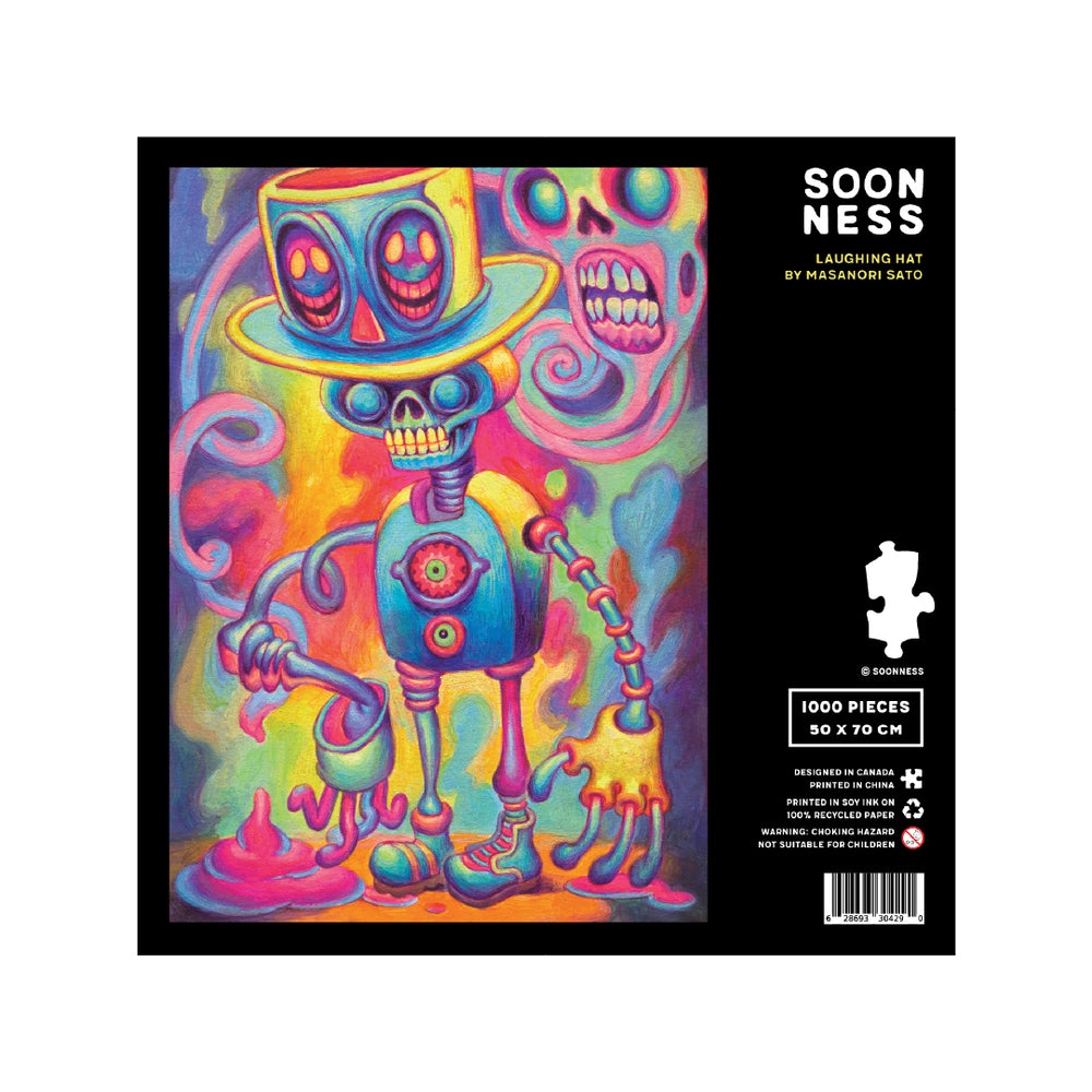 Art Puzzle: Laughing Hat by Masanori Sato - SOONNESS