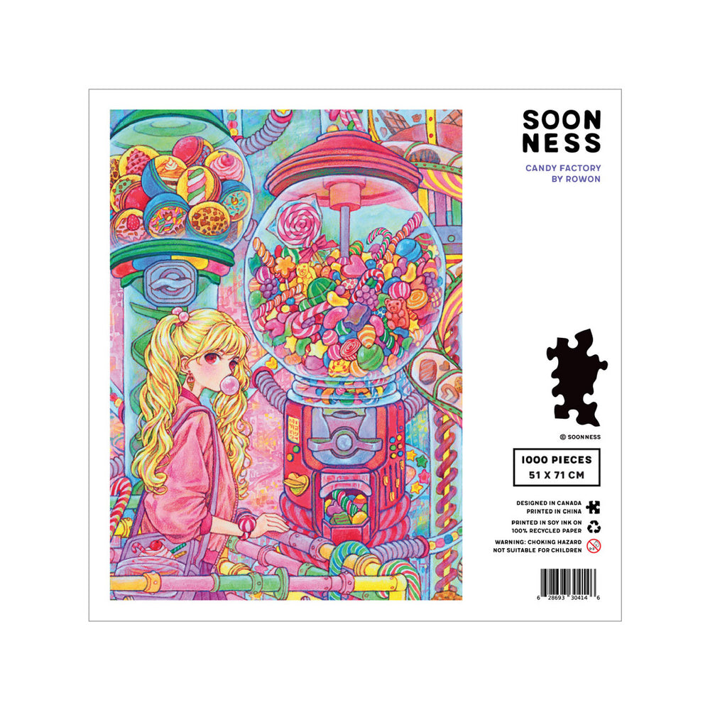 Art Puzzle: Candy Factory by Rowon - SOONNESS