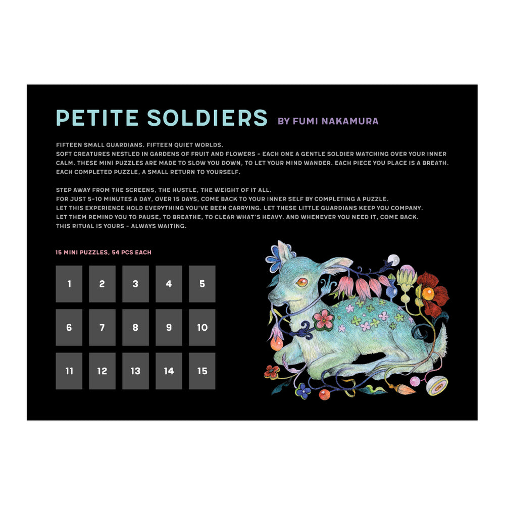 Mini Puzzle Collection: Petite Soldiers by Fumi Nakamura - SOONNESS