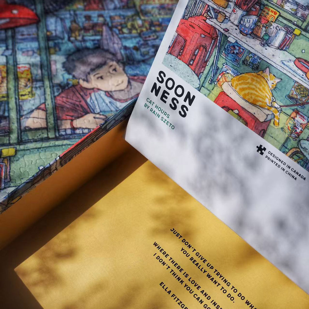 Art Puzzle: Cat Hours by Rain Szeto - SOONNESS