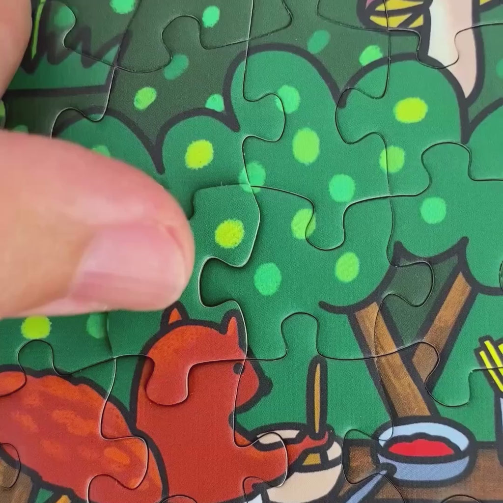 SOONNESS 1000 piece puzzle Life Series Forest Life by Soon Cho