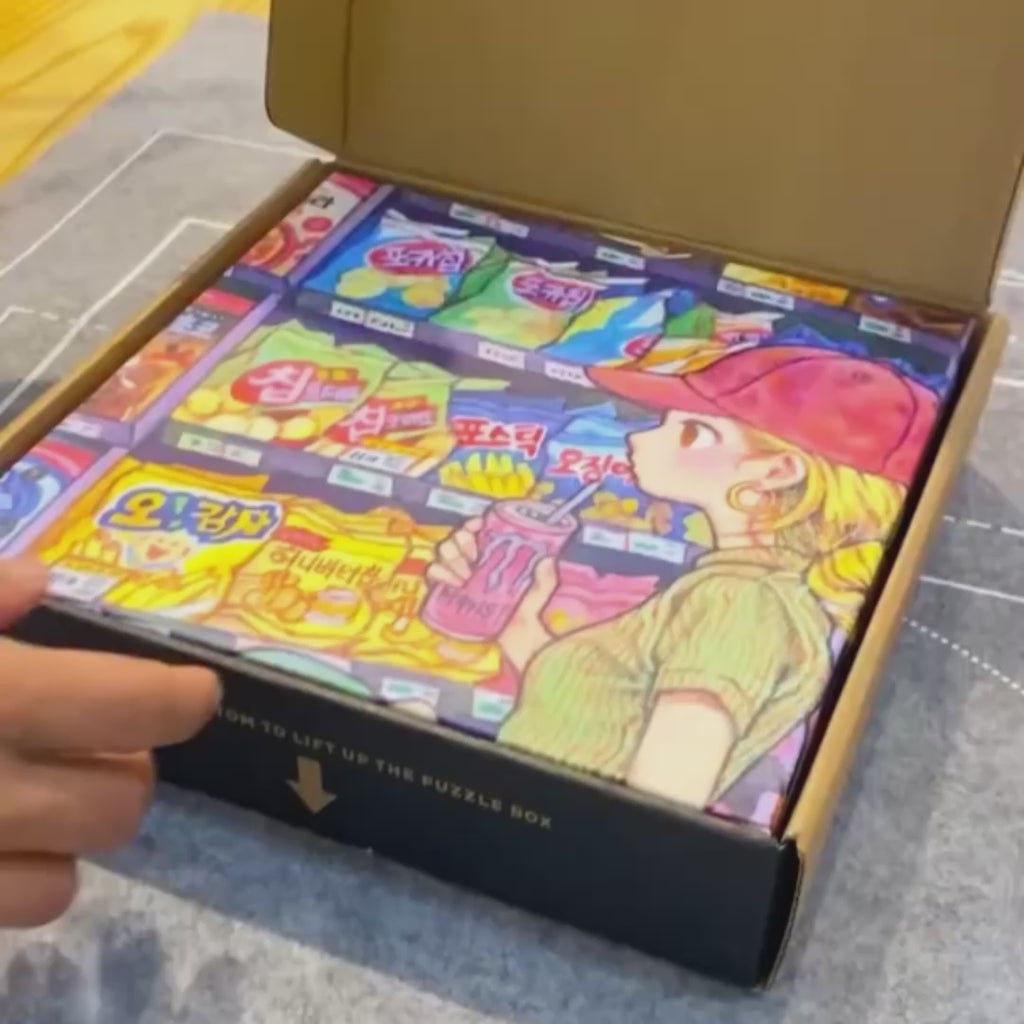 SOONNESS 1000 piece puzzle Supermarket by Rowon Art