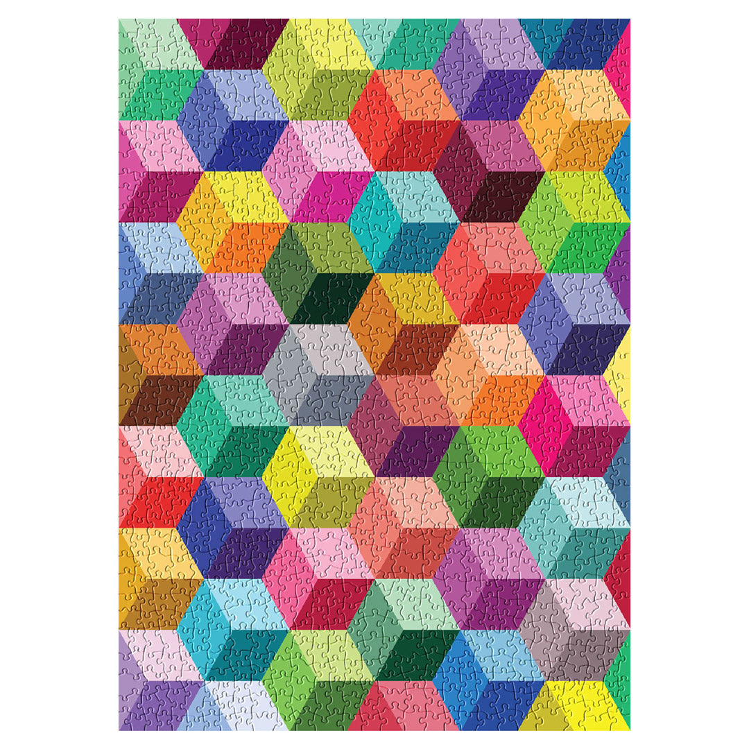 SOONNESS 1000 piece puzzle Color Therapy Bundle Cubes