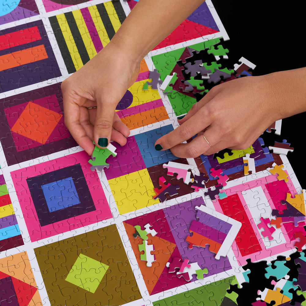 Color Therapy Puzzle: Quilt by Soon Cho - SOONNESS