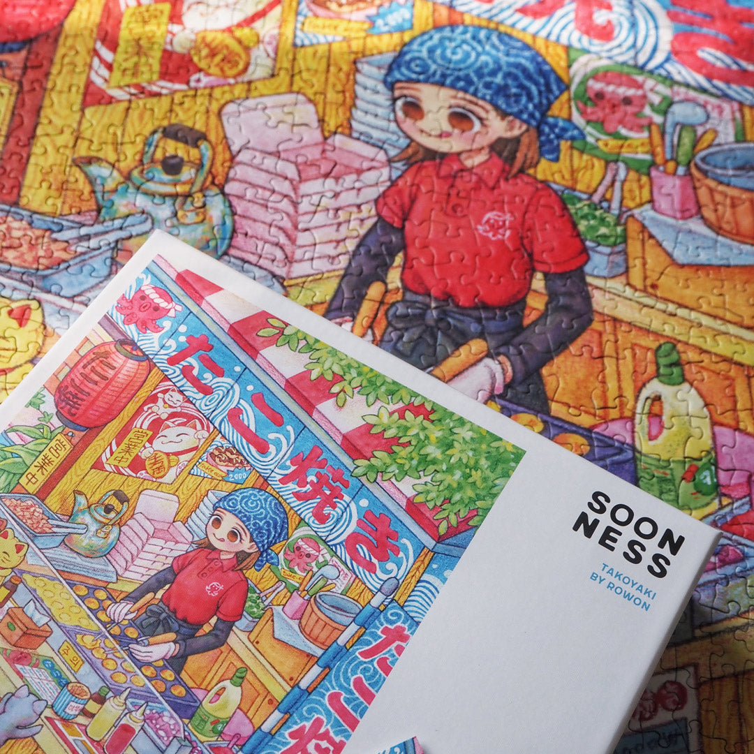 SOONNESS 1000 piece art puzzle takoyaki by rowon art