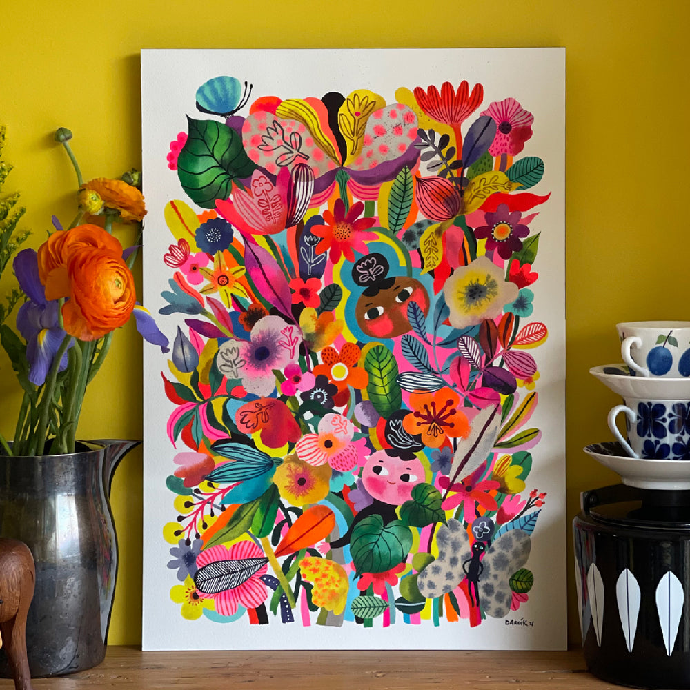 Blooming 1000-Piece Floral Art Puzzle by Helen Dardik | SOONNESS