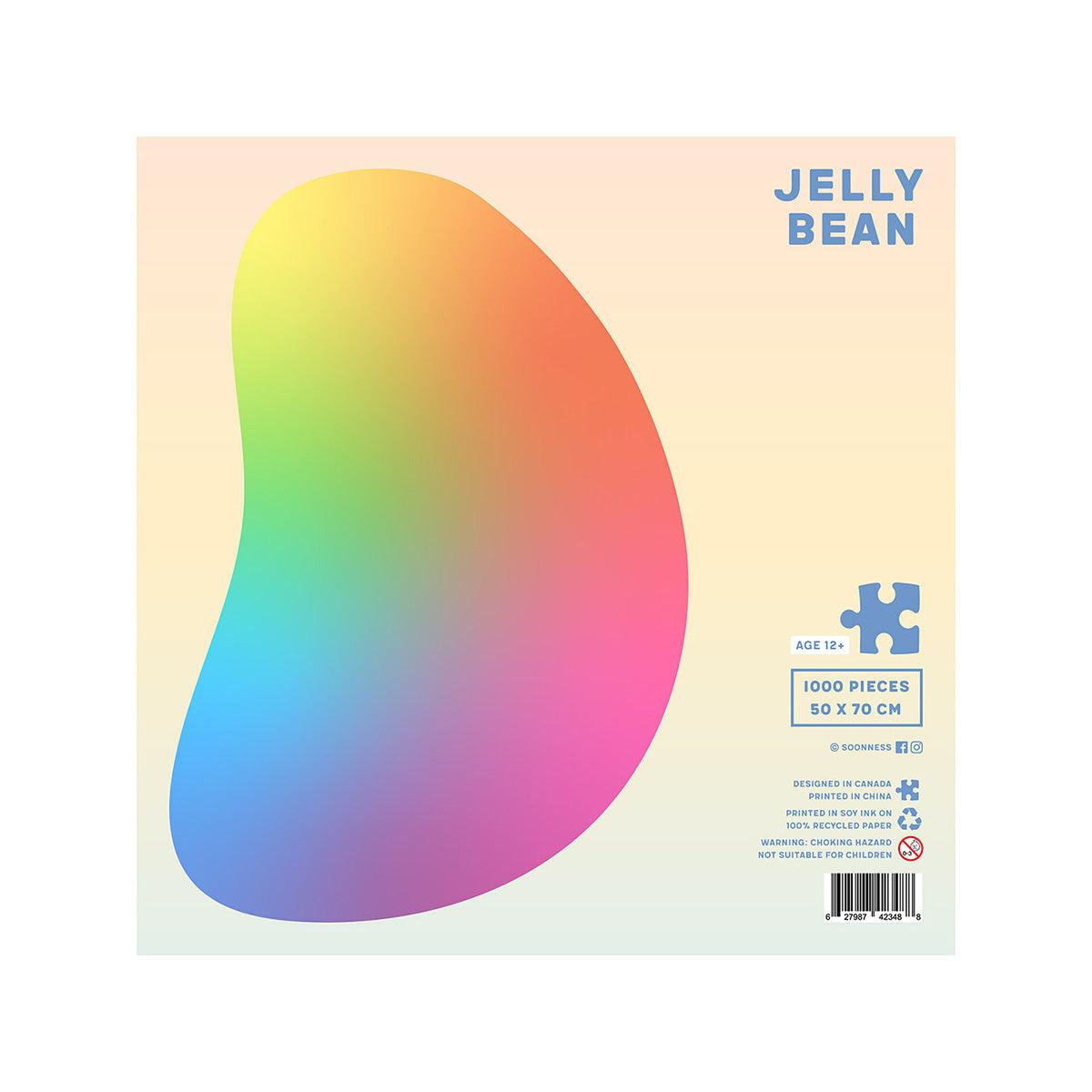 SOONNESS 1000 piece gradient puzzle jelly bean